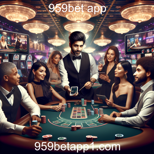 Vivencie a Emoção do Cassino Ao Vivo com o 959bet App